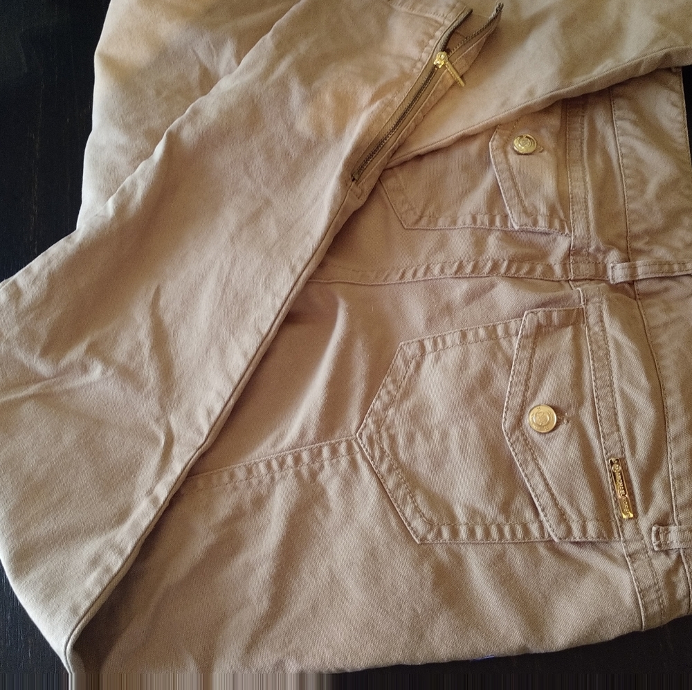 Michael kors ankle size 6 tan